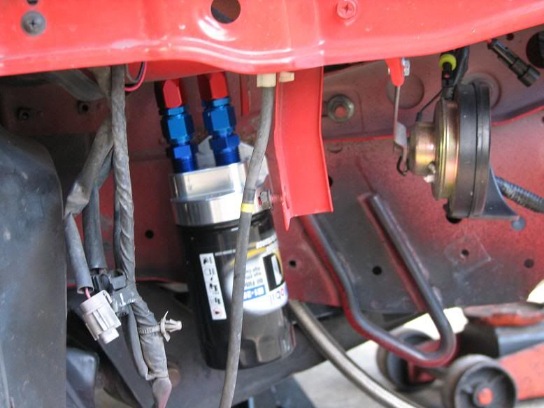 Installing an oil cooler on an RB25DET